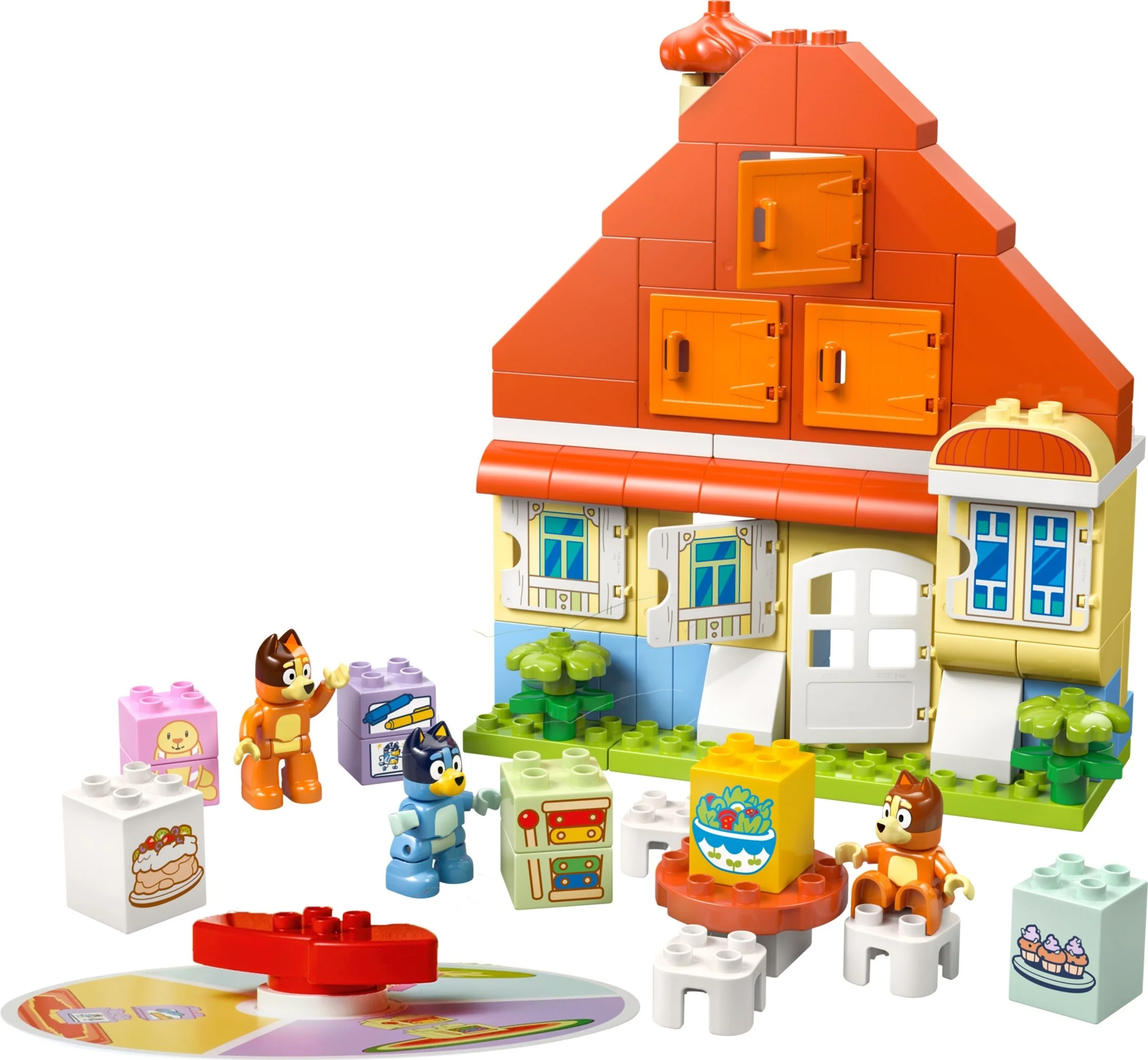 Blueys Familienhaus mit Memory-Spiel