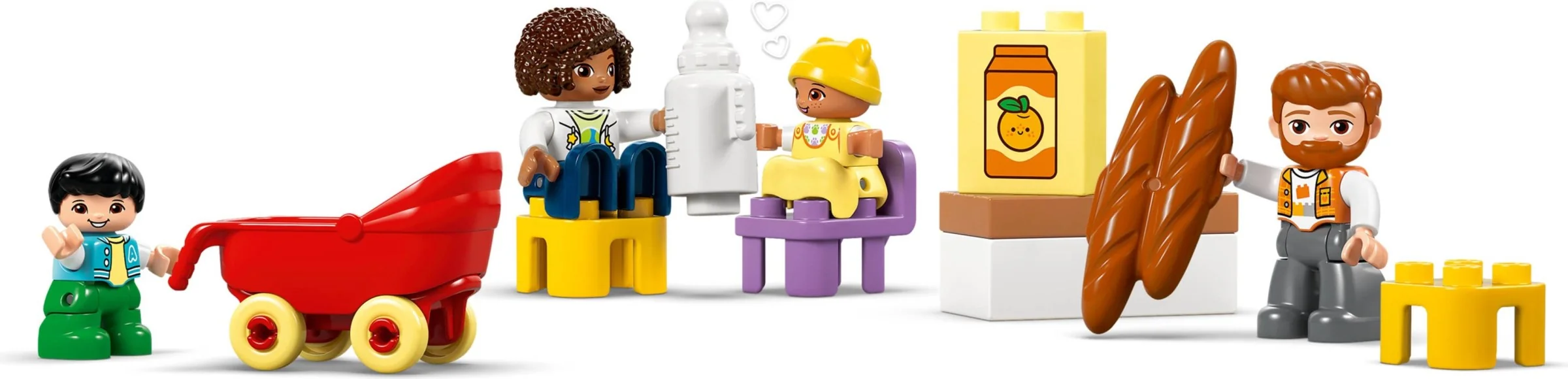 Modernes Familienhaus mit Figuren – 3-in-1-Set - Thumbnail 8