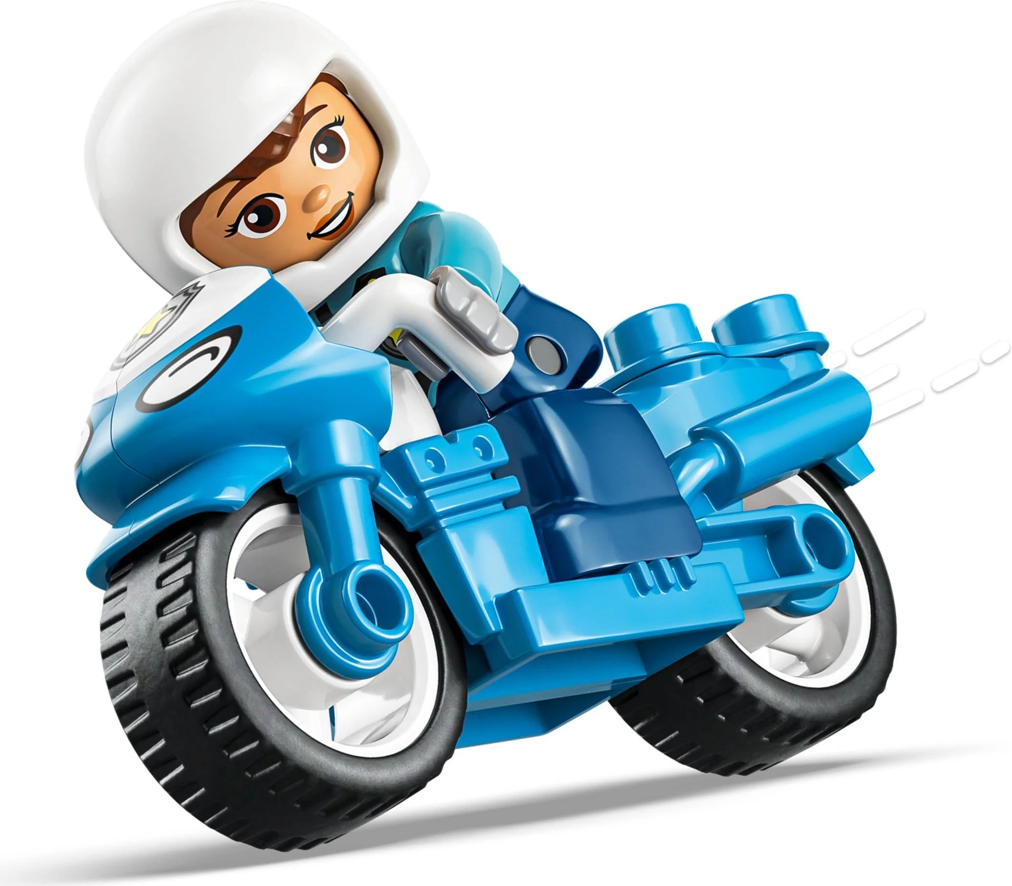 Blaues Polizeimotorrad - Thumbnail 9