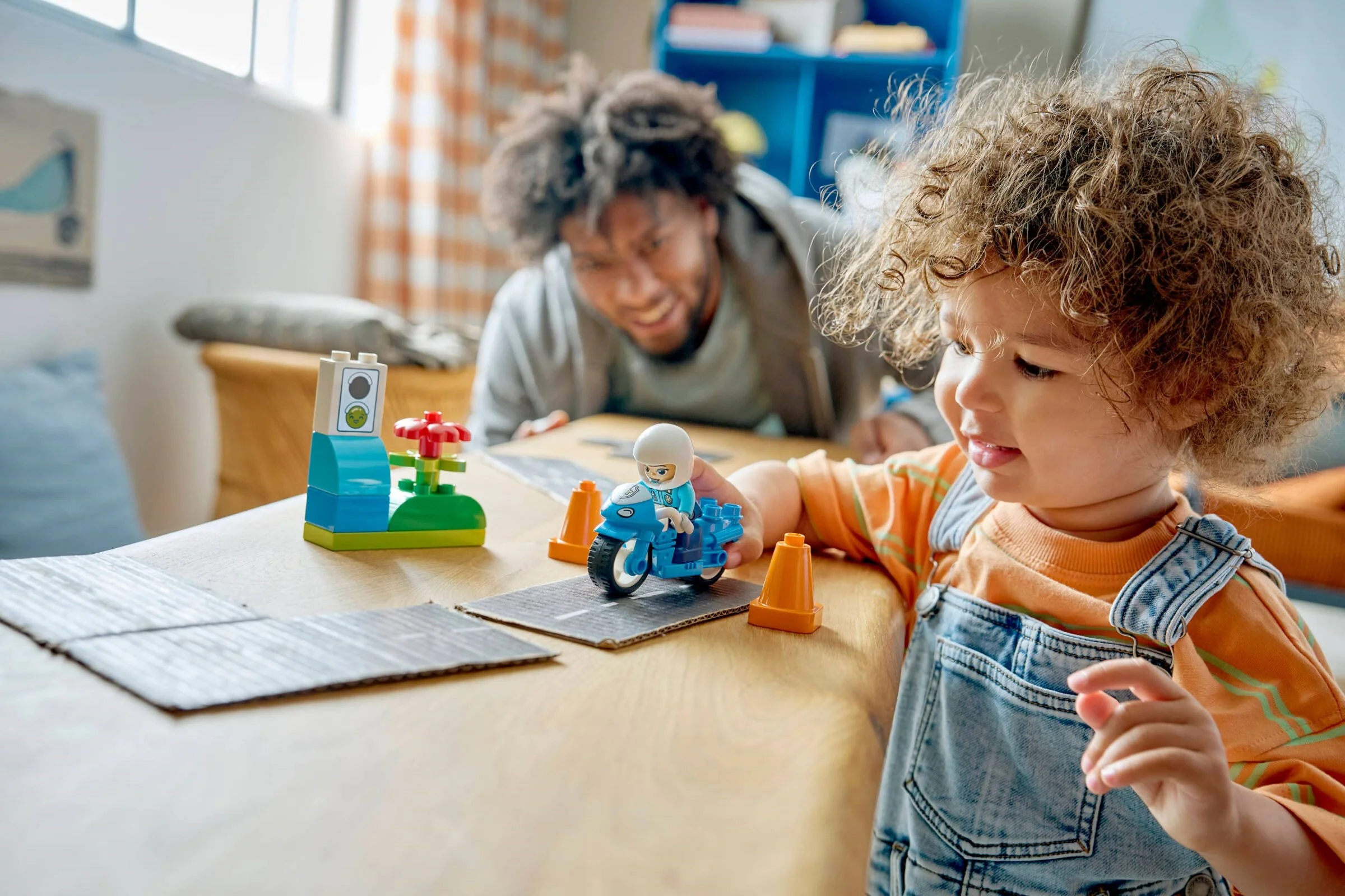 Blaues Polizeimotorrad - Thumbnail 10