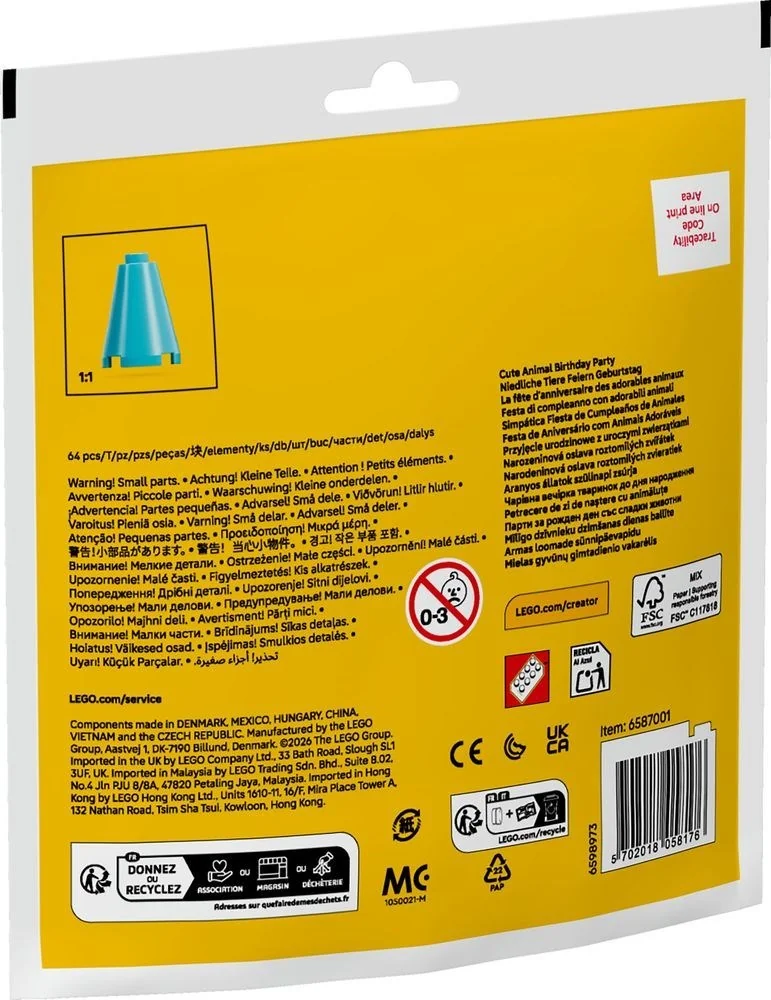 Niedliche Tiere Feiern Geburtstag - Thumbnail 2