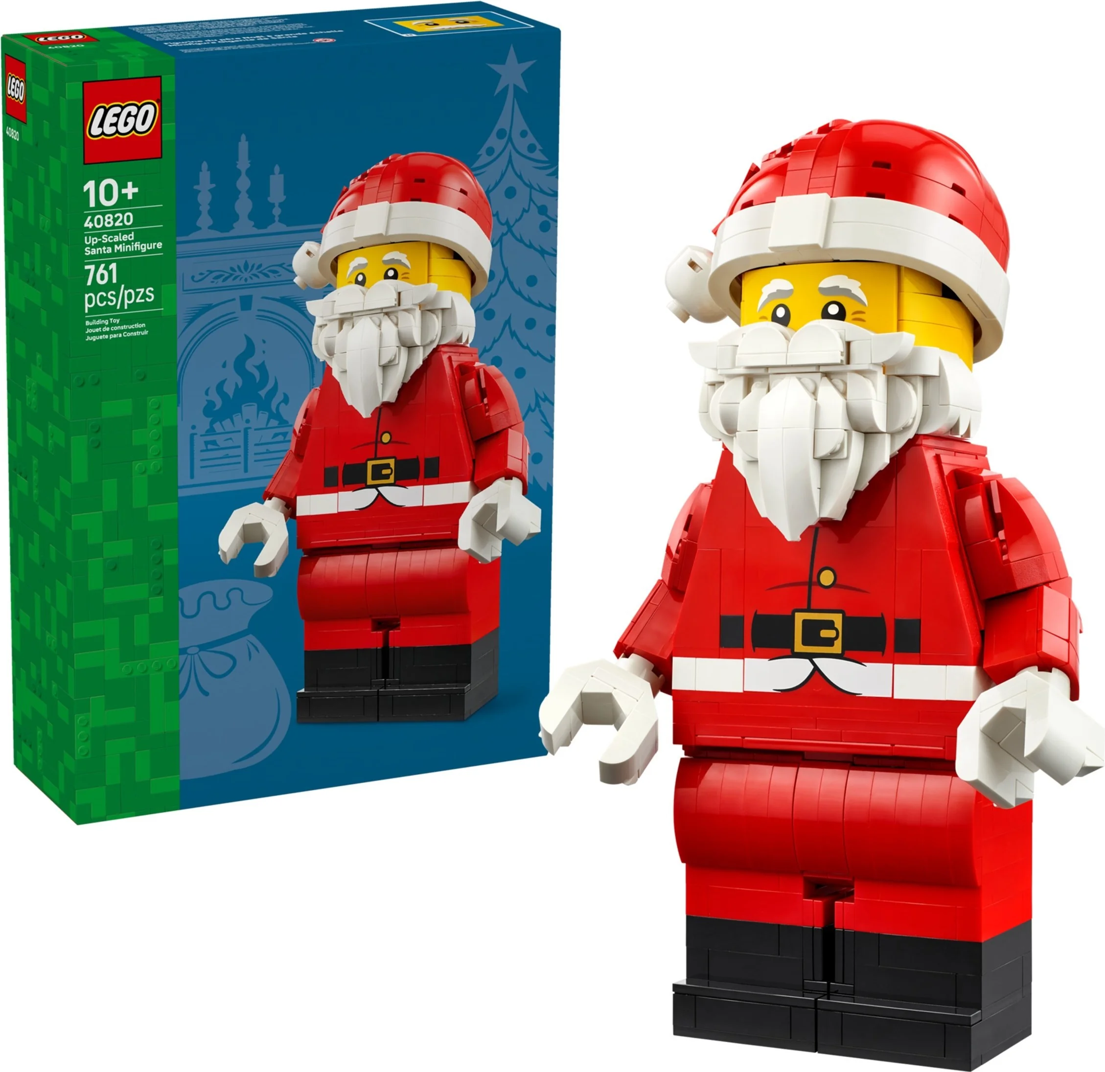 Große Weihnachtsmann-Minifigur - Thumbnail 5