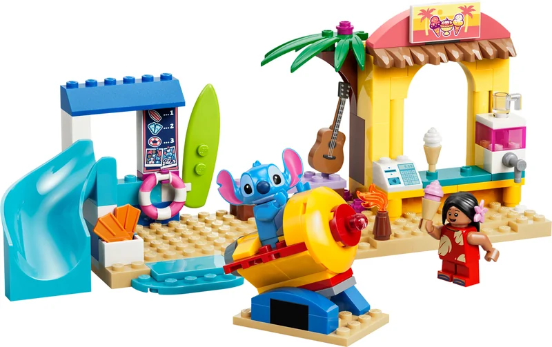 Beach Fun with Lilo & Stitch