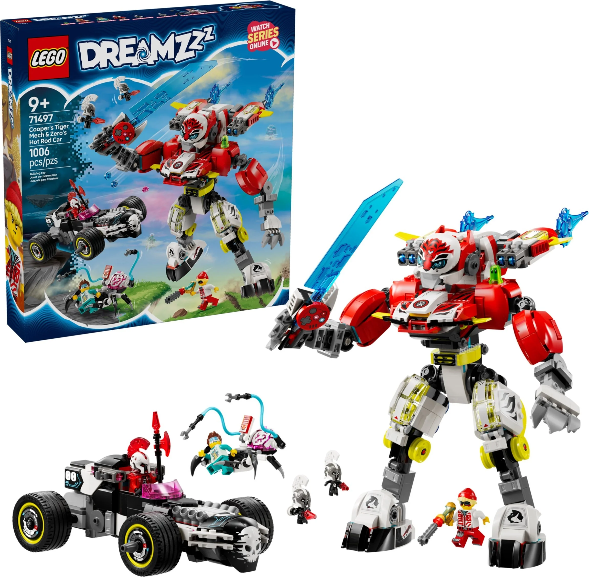 Coopers Tiger-Mech und Zero's Hot Rod Auto - Thumbnail 2